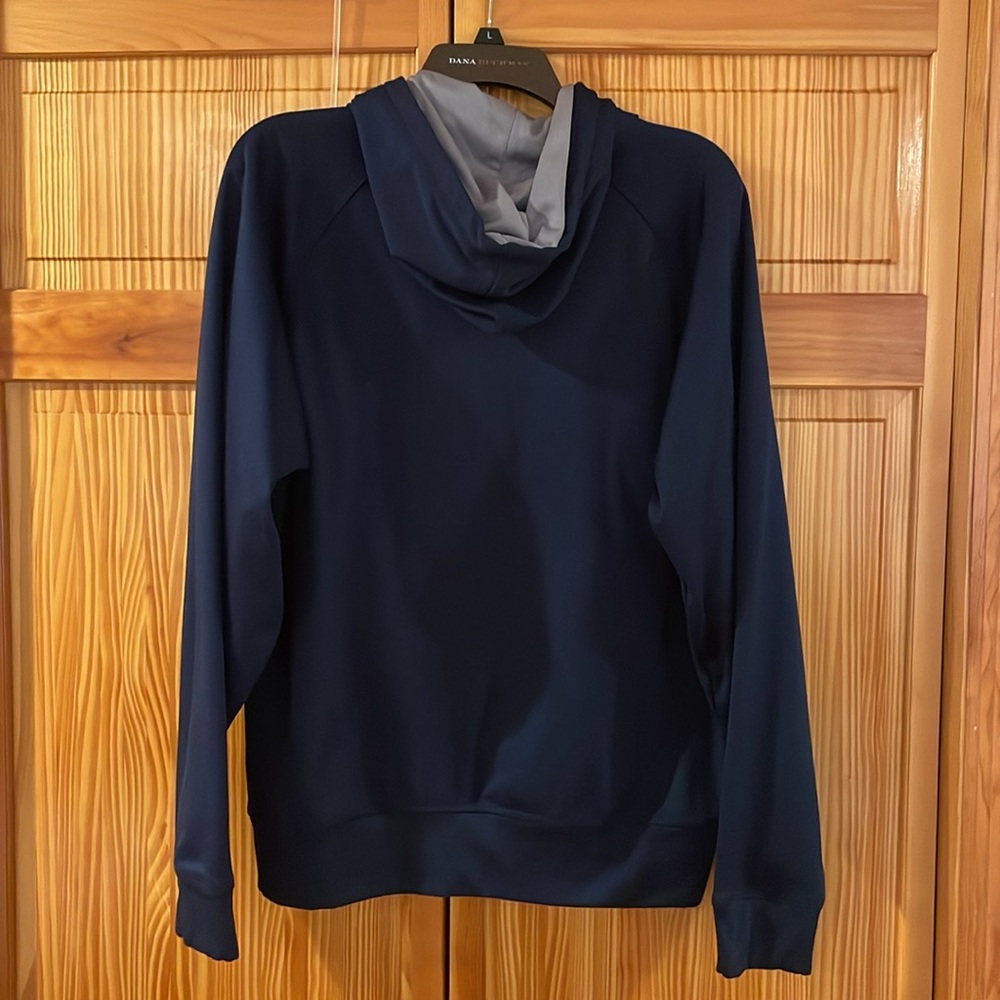 NWOT Men’s size medium navy blue Russell hoodie - Picture 5 of 5